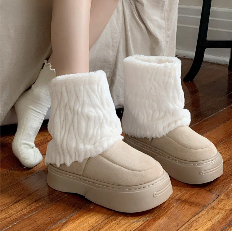 Soft Cotton Winter Booties boots