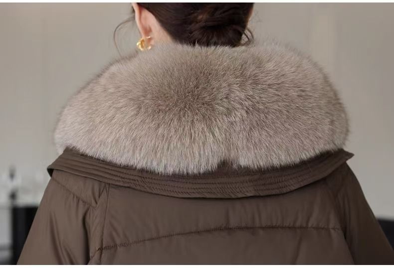 Wool-Cotton Blend Coat