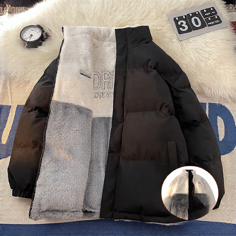 Reversible Sherpa Cotton Coat