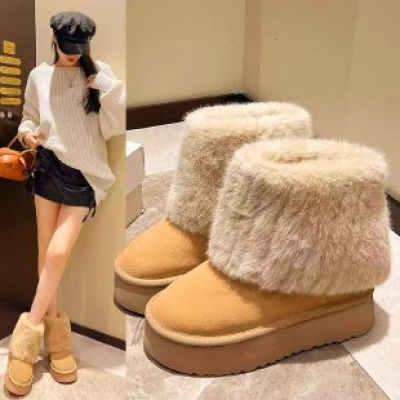 Women’s Fleece-Lined Snow Boots