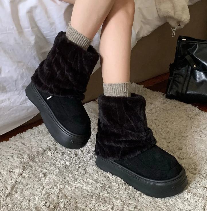Soft Cotton Winter Booties boots