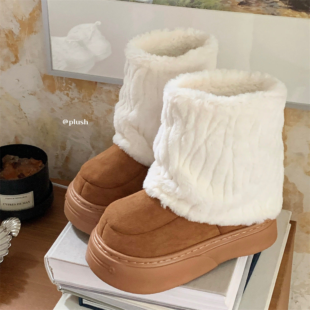 Soft Cotton Winter Booties boots