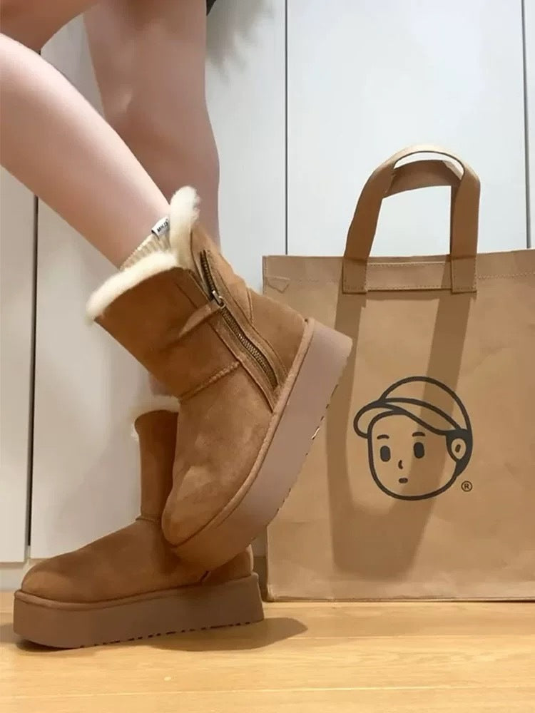 Cozy Fleece-Lined Boots