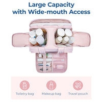 Élura™ Toiletry Bag  The 4-in-1 Travel Companion That Simplifies Your Routine