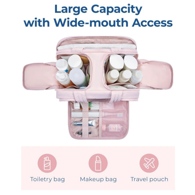 Élura™ Toiletry Bag  The 4-in-1 Travel Companion That Simplifies Your Routine