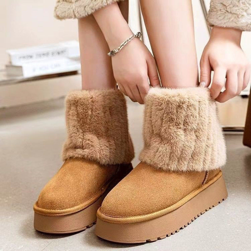 Women’s Fleece-Lined Snow Boots
