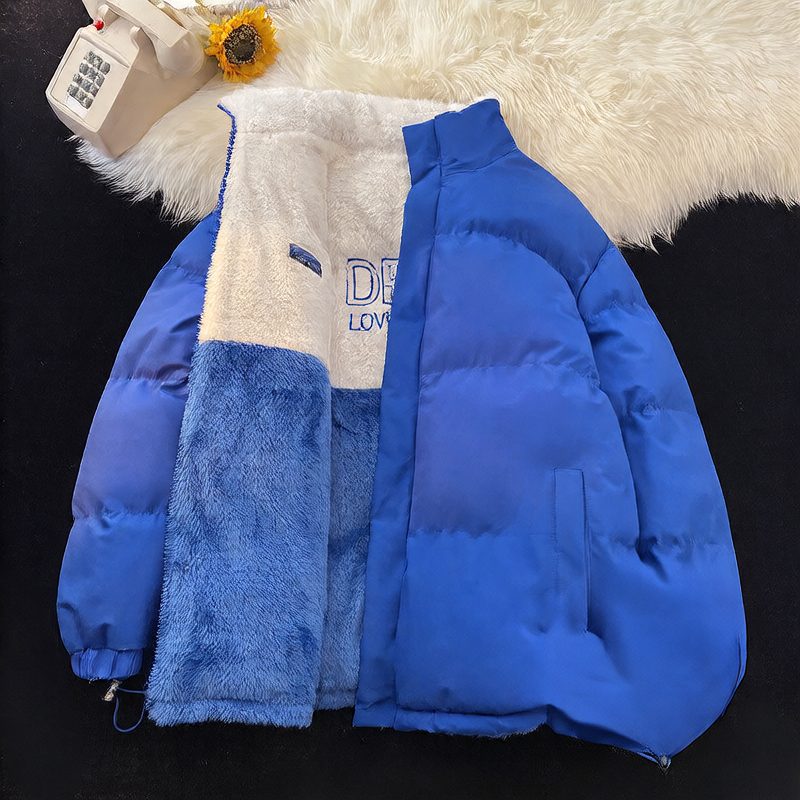 Reversible Sherpa Cotton Coat