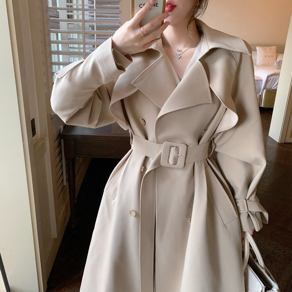 Polyester Girls’ Trench Coat